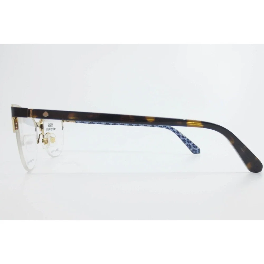 Kate Spade New York Brieana 09Q Brown Gold Cat Eye Eyeglass Frames 50-17-140